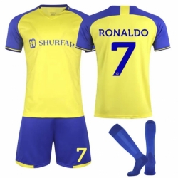 Dres Al Nassr Ronaldo 7 žlutý