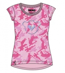 Dívčí tričko Fortnite růžové
