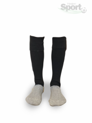 Fotbalové štulpny Klasik černé s bavlněnou ponožkou 