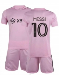 Dres růžový Miami #10 Messi 