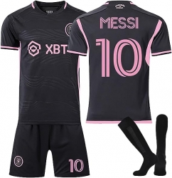 Dres černý Miami #10 Messi 