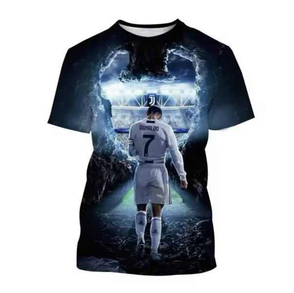 Tričko sportovní Ronaldo černé